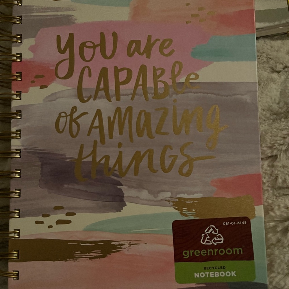 Greenroom Artistic Spiral Notebook